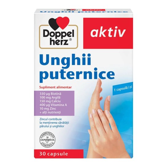 Doppelherz Aktiv Unghii puternice x 30 capsule