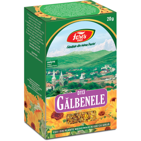 Ceai galbenele flori x 20g