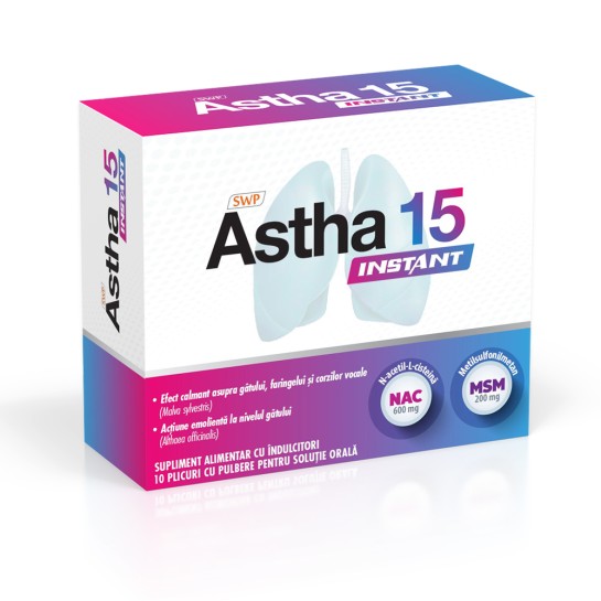 Astha 15 Instant x 10 plicuri