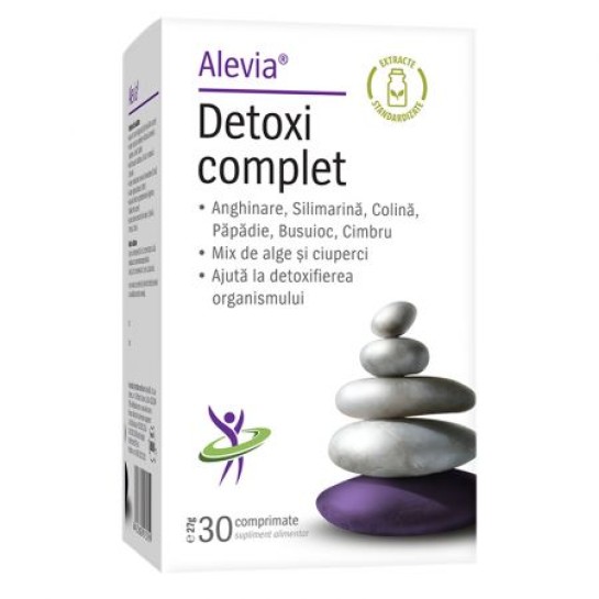 Alevia Detoxi complet x 30 comprimare