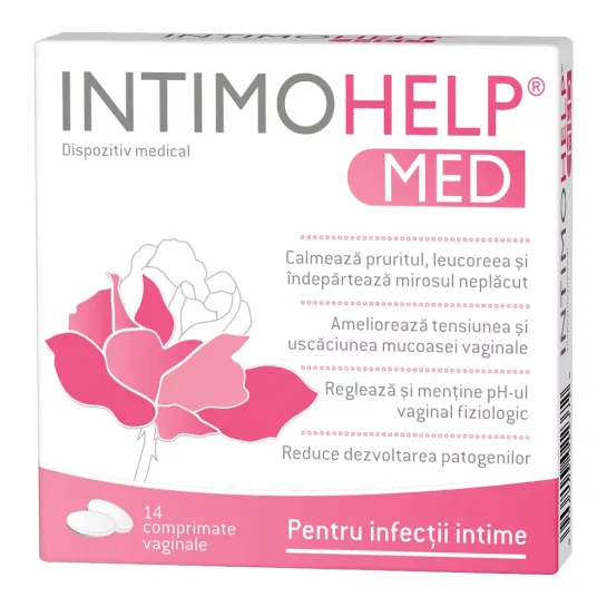 IntimoHelp Med x 14 comprimate vaginale