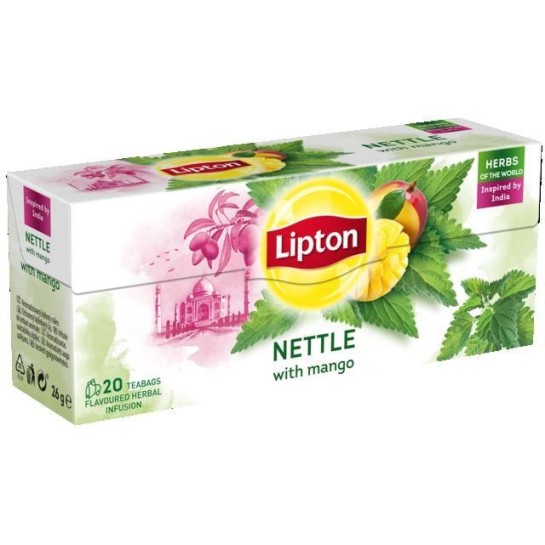 Lipton Herbal mango & urzica x 20 plicuri