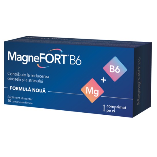 Magnefort B6 x 30 comprimate filmate