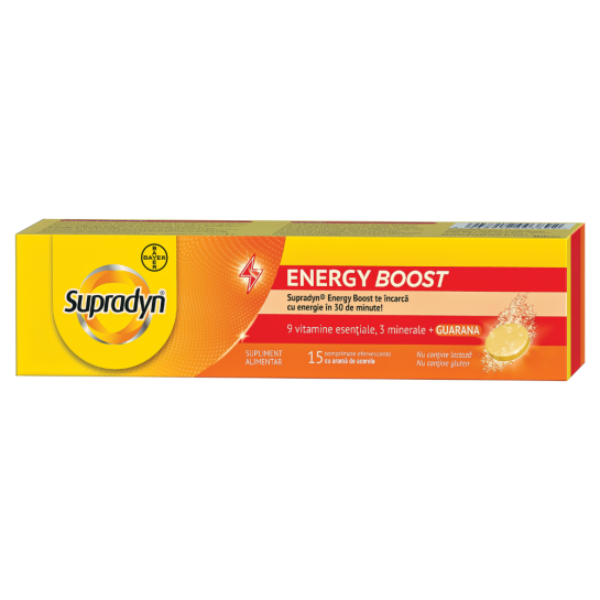 Supradyn Energy Boost x 15 comprimate efervescente