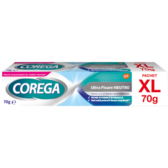 Corega ultra fixare Neutro crema adeziva XL x 70g