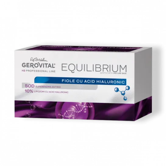 Gerovital Equilibrium fiole acid hialuronic 2 ml x 20 fiole 1308