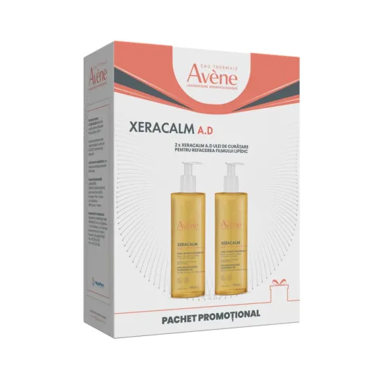 Avene XeraCalm AD ulei 2 x 400ml Pachet Promo