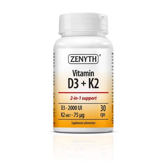 Zenyth Vitamin D3 + K2 30 capsule