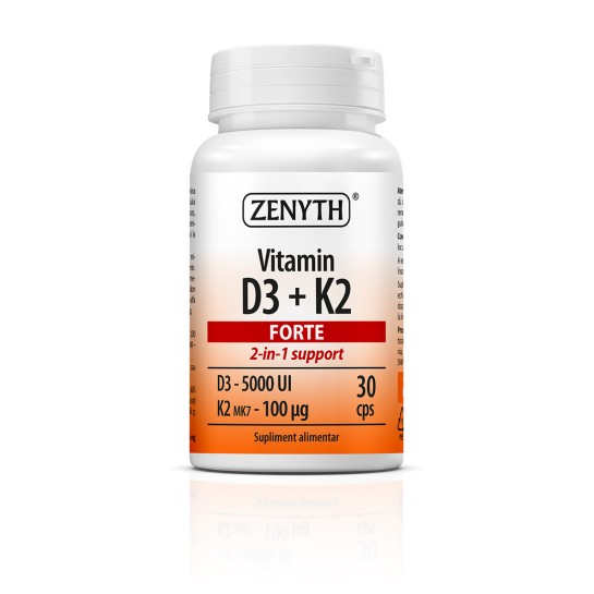 Zenyth Vitamin D3 + K2 Forte 30 capsule