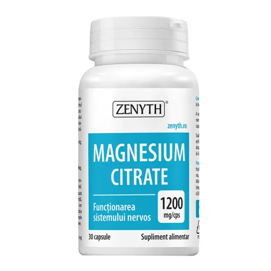 Zenyth Magnesium Citrate 30 capsule