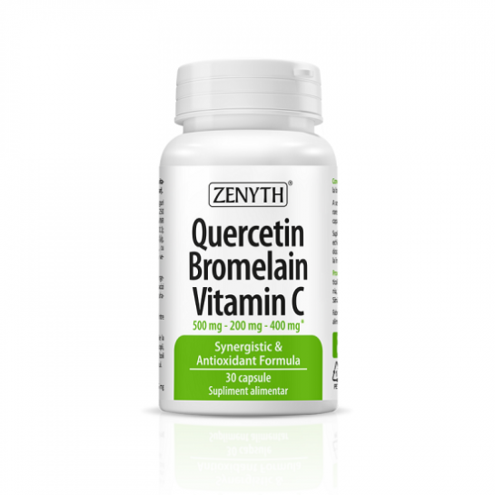 Zenyth Quercetin Bromelain Vitamina C 30 capsule