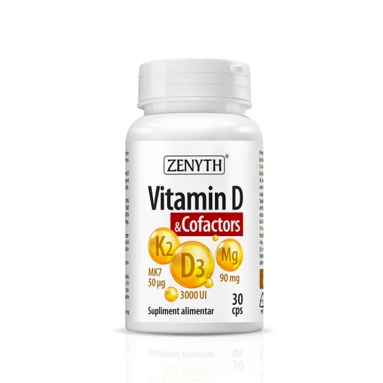 Zenyth Vitamina D & Cofactors 30 capsule