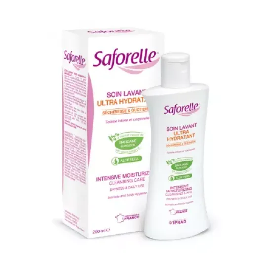 Saforelle gel ingrijire intima si corporala ultrahidrantata x 250ml