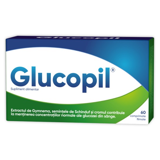 Glucopil x 60 comprimate filmate