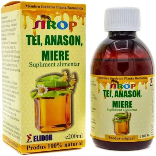 Sirop tei, anason, miere x 200 ml